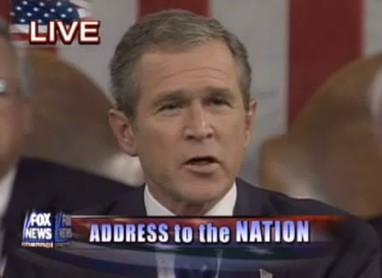 "Justice will be done" (George W. Bush, Rede an die Nation vom 20. Sep. 2001)